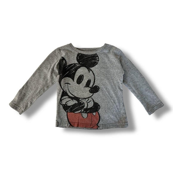 Disney | Long Sleeve Mickey Mouse Tee (5) - Picture 1 of 2